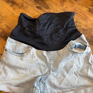 Maternity Jean Shorts